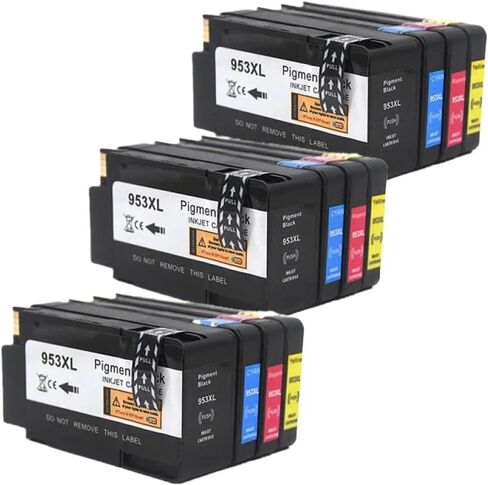 Compatible with 953XL Ink Cartridge Universal Fit for 953 XL Black CMYK Printer OfficeJet Pro 7720 7730 7740 8210 8218 Third Party Replacement(Magenta) in Saudi Arabia
