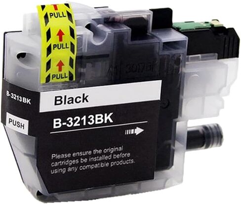 Compatible with LC3211 LC3213 LC3211XL LC3213XL DCP-J572DW DCP-J772DW DCP-J774DW MFC-J491DW Universal Fit Ink Cartridge Aftermarket Replacement(4PCS Black) in Kuwait