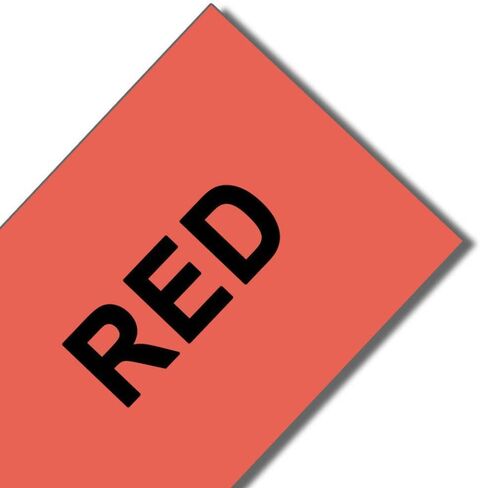 1PC SS9KW SS12KW 9 mm Label Tape Compatible with LabelWorks LW400 LK4WBN 4WBN 4WBN9 Cartridge LW-300 Maker Universal Fit Aftermarket Replacement(Red on Clear) in Saudi Arabia