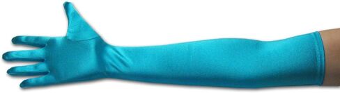 Satin Gloves - 14, 18 and 22 Inch Long - Many colors in Saudi Arabia