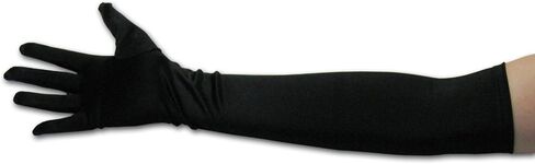 Satin Gloves - 14, 18 and 22 Inch Long - Many colors in Kuwait