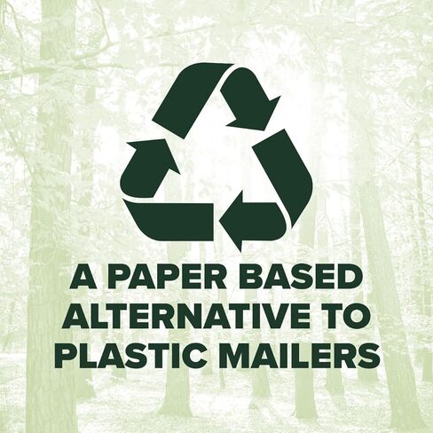 Scotch Curbside Recyclable Padded Mailer, 12.5 in x 17.5 in (3.17 cm x 44.4 cm), 6 Pack Size 6 in Saudi Arabia