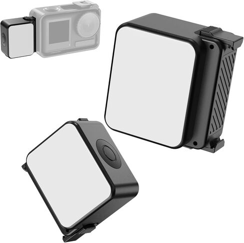 Ulanzi IN07 مصباح تسجيل فيديو LED مغناطيسي صغير لملحقات Insta360 GO Ultra، حامل 1/4 بوصة مقاوم للماء 5600K CRI≥95 500 مللي أمبير في الساعة قابل لإعادة الشحن LED تصوير فوتوغرافي لعصا السيلفي لتسجيل الفيديو in Saudi Arabia