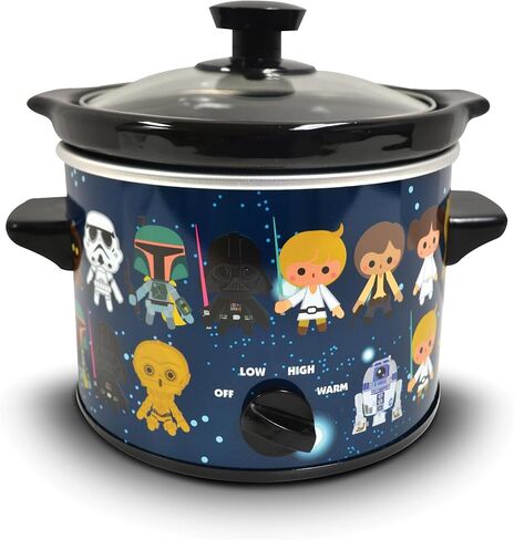 Uncanny Brands Marvel Spiderman 2qt Slow Cooker- Cook With Spidey in Kuwait