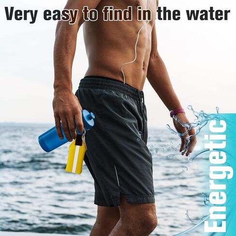 Quelay 3 Pcs Floating Keychain, Neoprene Waterproof Floatable Foam Keychain Reflective for Boating, Surfing, Paddle boarding, Fishing, Kayaking, Night Water sports Outdoor Sports in Saudi Arabia