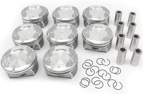 8pcs Engine Pistons Set 24mm 92.9mm For Mercedes Benz X166 W166 W221 W222 GL500 S500 M278 GLS500 E500 ML500 S500 4.6L 4.7L 2011-2019 A2780302317 in Saudi Arabia
