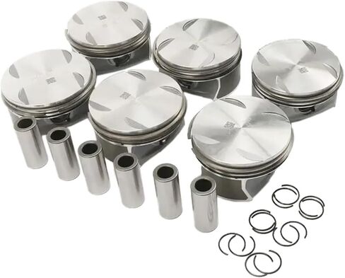 Engine Pistons With Rings Assembly Compatible With Mercedes Benz C350 CLK350 CLS350 E350 GL450 ML350 R350 S350 2005-2014 A2720301618 in Saudi Arabia