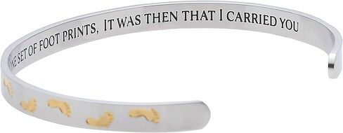 أساور تذكير للنساء بآثار أقدام بلونين في سوار الرمل، مجوهرات وهدايا ملهمة in Kuwait