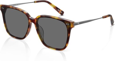 MUJOSH Minimalist Square Polarized Sunglasses for Women Men, Trendy Seamless Flush-Mount Flat Shade Brand of EssilorLuxottica in Saudi Arabia