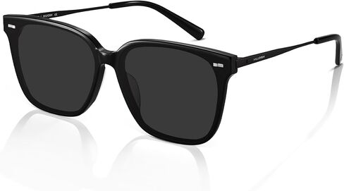 MUJOSH Minimalist Square Polarized Sunglasses for Women Men, Trendy Seamless Flush-Mount Flat Shade Brand of EssilorLuxottica in Saudi Arabia