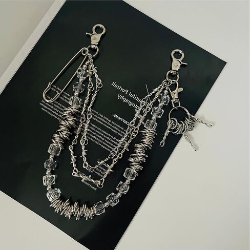 LRTJ Cool Keychain,Bag Charms for Handbag for Women,Novelty Purse Charms for Tote Bag in Kuwait