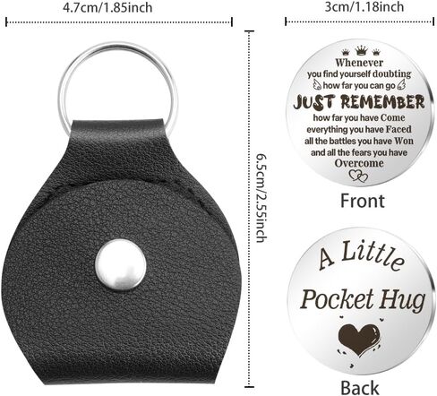 Hoosmoon هدايا ملهمة للنساء والرجال جيب عناق كلية الثانوية هدايا التخرج هدية عيد الفصح للفتيات في سن المراهقة الفتيان هدية الصداقة لمسافات طويلة علاقة عيد ميلاد هدية in Kuwait