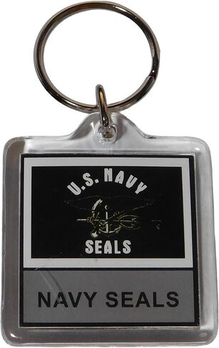 Trade Winds US Navy Seals Flag Acrylic Double Sided Keychain Key Chain KF-319 in Saudi Arabia