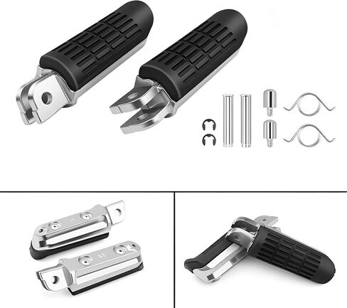 Motorcycle Front Footrests Foot peg For Honda CB400 SF CB600 CBR600 CBR750F 1000F CB750 1300SF F2 F3 VTR1000F VFR800 CB500 in Saudi Arabia
