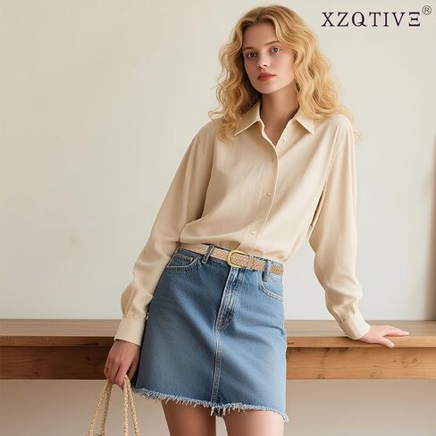 حزام XZQTIVE ZQTIVE للسيدات من جلد الغزال المضفر بتصميم قابل للتعديل بدون فتحة - حزام خصر منسوج عتيق in Saudi Arabia