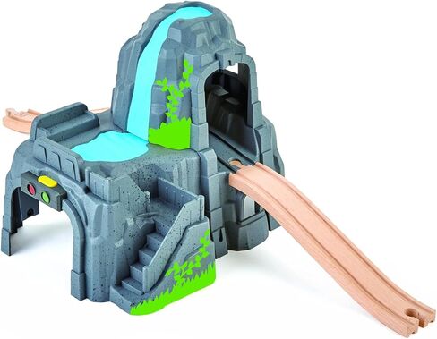 Hape Light and Sound Mountain Tunnel - Wooden Train Track Accessories in Saudi Arabia