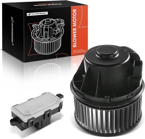 A-Premium HVAC Heater Blower Motor and Resistor Assembly Compatible with Ford Vehicles - Focus 2012, C-Max 2013-2018 - Front Side, 2-PC Set in Saudi Arabia