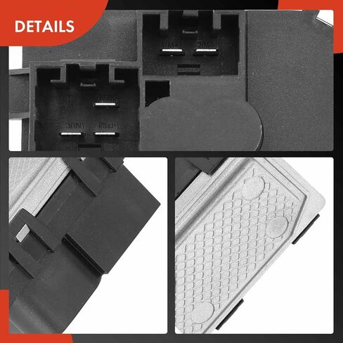 A-Premium HVAC Heater Blower Motor and Resistor Assembly Compatible with Ford Vehicles - Focus 2012, C-Max 2013-2018 - Front Side, 2-PC Set in Saudi Arabia
