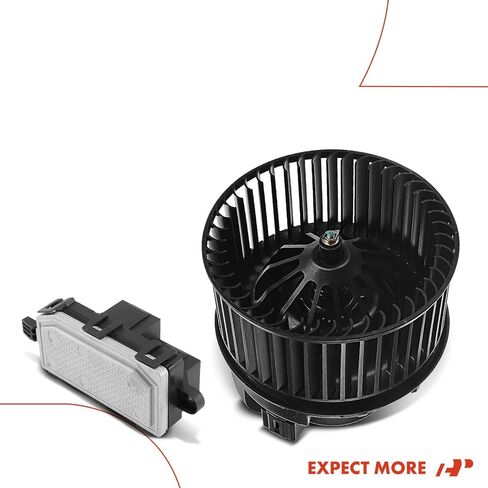 A-Premium HVAC Heater Blower Motor and Resistor Assembly Compatible with Ford Vehicles - Focus 2012, C-Max 2013-2018 - Front Side, 2-PC Set in Saudi Arabia
