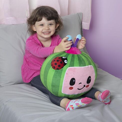 وسادة CoComelon Cuddle - تصميم ناعم ولطيف وفخم - مريحة للعناق والنوم أو يمكن استخدامها كوسادة زخرفية in Saudi Arabia