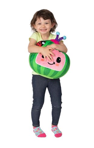 وسادة CoComelon Cuddle - تصميم ناعم ولطيف وفخم - مريحة للعناق والنوم أو يمكن استخدامها كوسادة زخرفية in Saudi Arabia