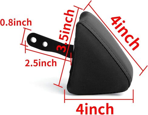 Panical Motorcycle for Honda 2021-2026 GoldWing GL1800 Accessory Passenger Armrest Fixed Leather (Black Handrails) in Saudi Arabia