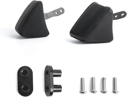 Panical Motorcycle for Honda 2021-2026 GoldWing GL1800 Accessory Passenger Armrest Fixed Leather (Black Handrails) in Saudi Arabia