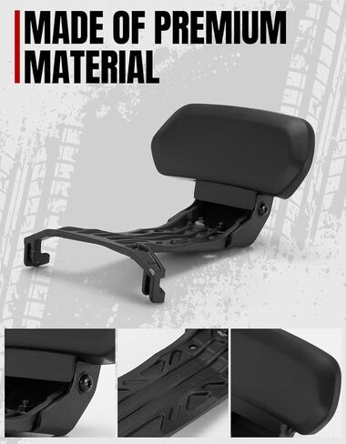 A & UTV PRO Passenger Short Rail for Can-Am Ryker 600 900, Sports Back Rest Kit Compatible with Rally Edition All Models Accessories, Replace #219400801 in Saudi Arabia