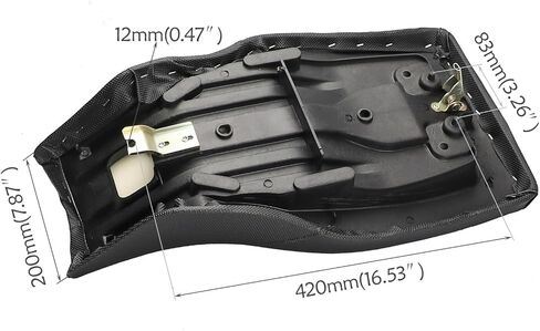 Complete 23" Seat ATV Quad Seat for 125cc 150cc 200cc 250cc Chinese 4 Wheeler ATV Taotao JCL Peace ATA Roketa Yamoto Sunl Jetmoto Tao Tao ATA150D ATA250D BULL in Saudi Arabia