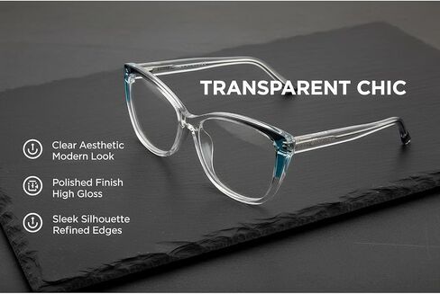 Unisex Acetate Eyeglass Frames, Comfortable Fit for Men Women in Saudi Arabia