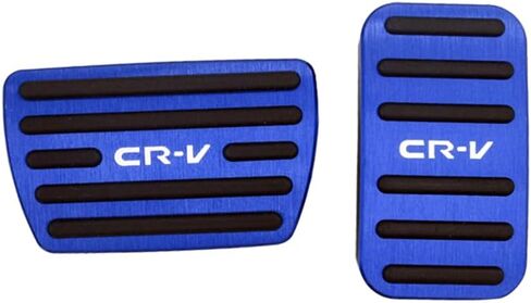 مجموعة أغطية دواسات ألومنيوم أوتوماتيكية لهوندا CRV 2017-2022 بدون مثقاب فرامل مضادة للانزلاق ودواسات غاز ملحقات داخلية لهوندا CRV 2017 2018 2019 2020 2021 2022 (أحمر) in Kuwait