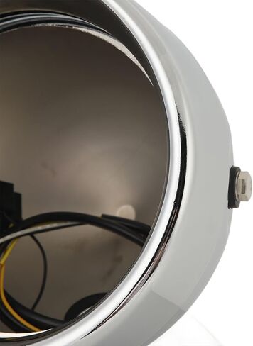 Motorcycle Headlight Housing Finish, Aluminum Alloy, Universal Fit for 7 Inch Headlamp - Durable Construction, Stylish Design, Easy Installation for Motorcycles in Kuwait