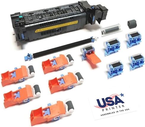 مجموعة صيانة L0H24A-MTKv3-USA (L0H24-67901) لـ HP Laserjet M607 M608 M609 M631 M632 M633 مع مصهر RM2-1256، بكرة نقل، صينية 1 J8J70-67903 ومجموعتين من J8J70-67904 للدرج 2-6 in Saudi Arabia