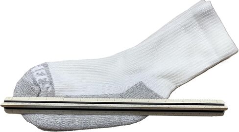 NEW! Thick Crew Socks (1 order = 3 pairs) (US, Large White) in Saudi Arabia