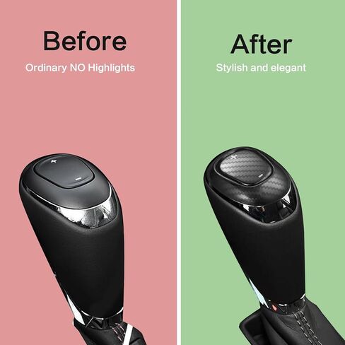 Stainless Steel Car Gear Shift Knob Cover, Gear Stick Cover Lever Specialized for Chevy Equinox 2018-2020, Malibu XL 2016-2020, Cruze 2017-2019 Car Interior Accessories in Kuwait