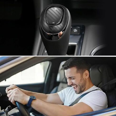 Stainless Steel Car Gear Shift Knob Cover, Gear Stick Cover Lever Specialized for Chevy Equinox 2018-2020, Malibu XL 2016-2020, Cruze 2017-2019 Car Interior Accessories in Kuwait