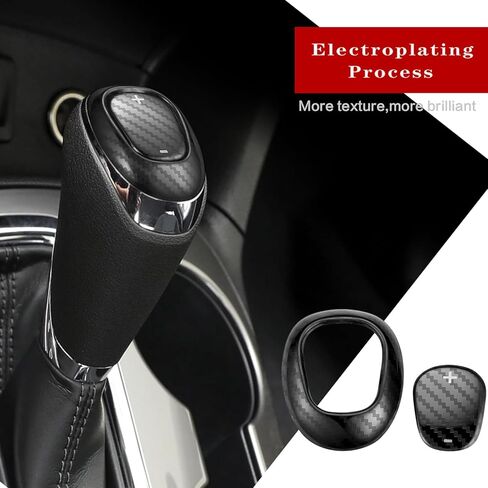 Stainless Steel Car Gear Shift Knob Cover, Gear Stick Cover Lever Specialized for Chevy Equinox 2018-2020, Malibu XL 2016-2020, Cruze 2017-2019 Car Interior Accessories in Kuwait