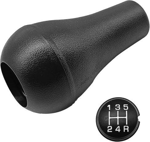 Manual Gear Shift Knob with Cover 5 Speed Replace# 52104174 Compatible with JP Wrangler Cherokee Dodge Ram Dakota Manual Gear Shift Lever Handle Black in Saudi Arabia