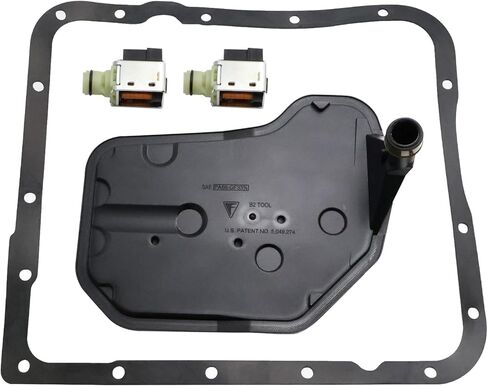 SMMS 4L60E Shift Solenoids(A&B) with Transmission Filter kit for Buick Rainier, for Cadillac Escalade, for Chevrolet Astro, Blazer, Avalanche 1998-2009, Silverado 2013 Replaces OE: 24230298 + 24208148 in Saudi Arabia