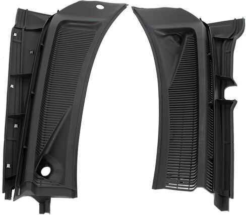 مناسبة لاستبدال ممسحة الزجاج الأمامي غطاء البقرة لوحة تنفيس لـ 2011-2016 Ford Super Duty F250 F350 F450 F550 - يناسب اليسار واليمين - رقم القطعة BC3Z-25022A68-AA in Kuwait