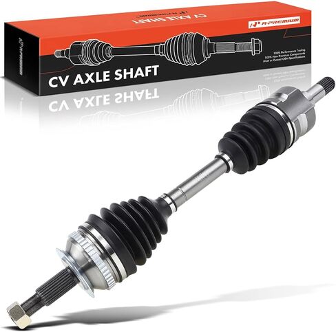 A-Premium CV Axle Shaft Assembly Compatible with Chrysler Grand Voyager, Town & Country & Dodge Grand Caravan & Plymouth Voyager, 1996-2008, 2.4L 3.0L 3.3L 3.8L, Front Left Driver Side in Saudi Arabia