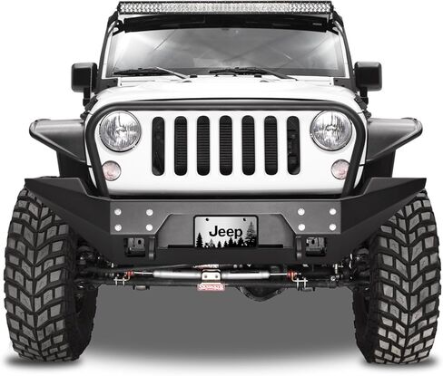 iPick Image for Jeep Forrest Sillhouette Graphic Brush Special Aluminum Metal License Plate - Official Licensed in Saudi Arabia