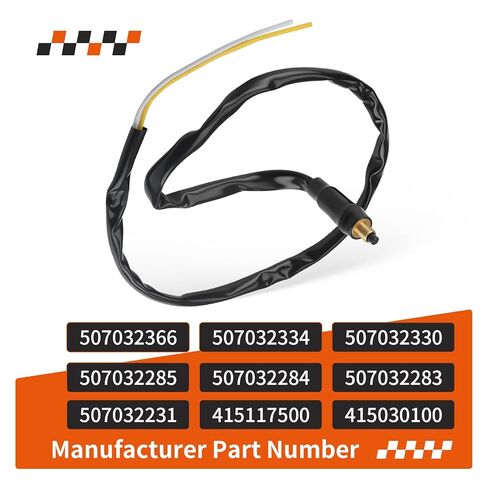 مفتاح إيقاف الفرامل الصغير لـ Ski-Doo Grand Touring GSX GTX Legend MX Z Skandic Summit 380 400 440 500 550 600 670 700 800 1000 1997-2012 507032366 507032334 in Saudi Arabia