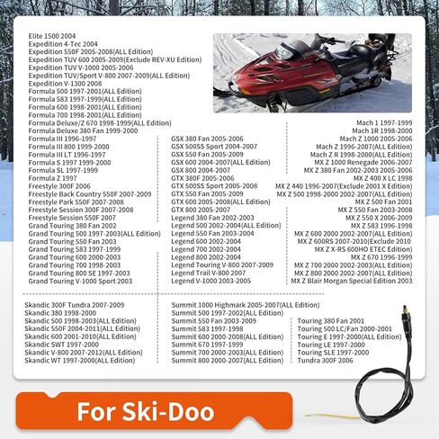 مفتاح إيقاف الفرامل الصغير لـ Ski-Doo Grand Touring GSX GTX Legend MX Z Skandic Summit 380 400 440 500 550 600 670 700 800 1000 1997-2012 507032366 507032334 in Saudi Arabia