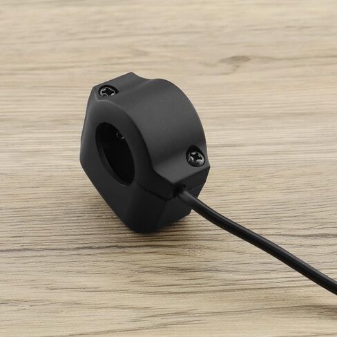 Motorcycle Handlebar Switch 22mm 7/8 Inch Handlebar Headlight Control Push Button Switch Waterproof 12V On/Off Switch with Blue LED Indicator in Saudi Arabia