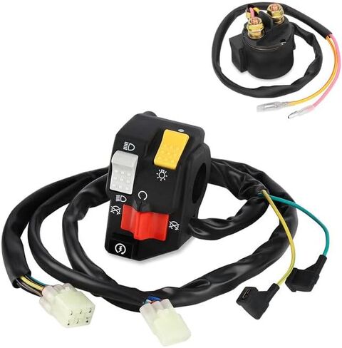 M ماتي المقود و بدال بداية التشغيل التبديل لهوندا TRX400EX 400EX Sportrax 2005 2006 2007 35200-HN1-A41 35850-HM3-000 in Kuwait