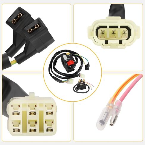 M ماتي المقود و بدال بداية التشغيل التبديل لهوندا TRX400EX 400EX Sportrax 2005 2006 2007 35200-HN1-A41 35850-HM3-000 in Kuwait