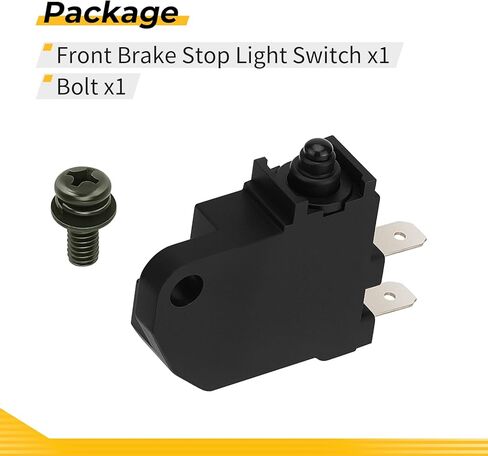 M MATI مقاوم للماء الفرامل الأمامية إيقاف مفتاح الإضاءة لهوندا CBR600RR CBR300R CRF250L Forza 300 XR650L CTX1300 Grom 125 SCL500 Rancher 420 المتمردين فورمان روبيكون 500 ST1300PA 2012-2024 35340-MGS-D31 in Kuwait