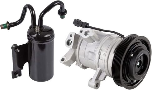 ضاغط تيار متردد مع مجفف هواء/مجفف لسيارة دودج رام 1500 3.7 لتر V6 و4.7 لتر V8 لعام 2008 - BuyAutoParts 60-89365R2 جديد in Kuwait