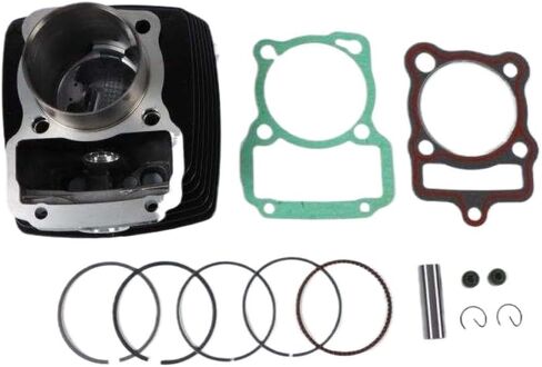 63.5mm Standard Bore Cylinder Piston Rings Gasket Kit Compatible with Crossmax 200 in Kuwait